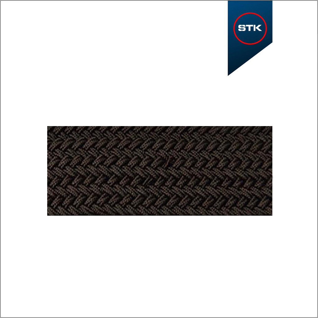 ELÁSTICO STK TRANÇADO CAFE 38MM 