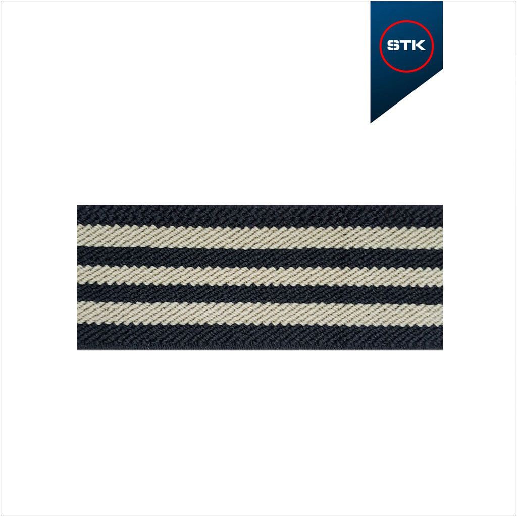 ELÁSTICO STK DIAG 30MM PRETO / LUXOR / PRETO / LUXOR
