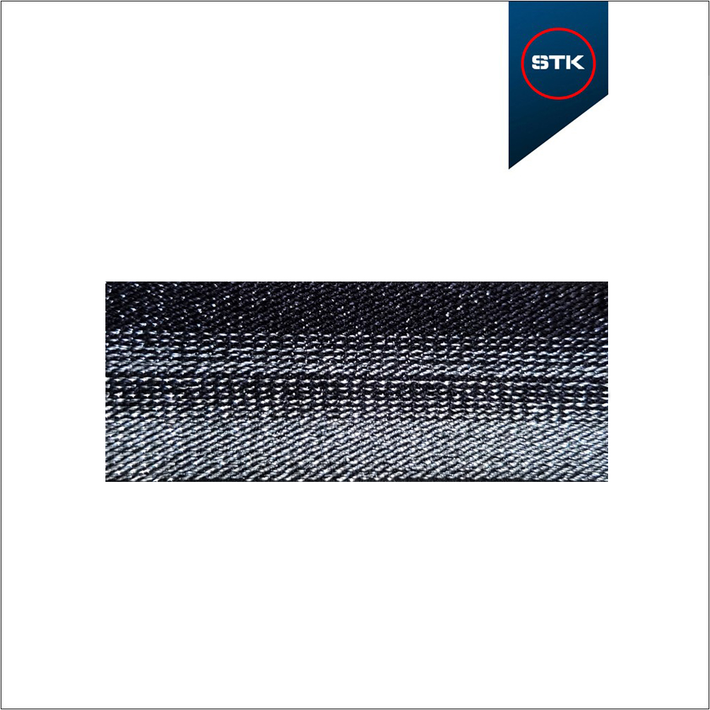 ELÁSTICO STK DIAGONAL MESCL 40MM LUREX PTO / LUREX PTA
